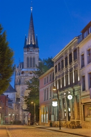 Dom in Aachen bei Nacht
