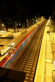 Ein Geisterzug am Bahnhof Aachen Schanz