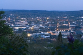 Panorama Aussicht vom Lousberg in Aachen