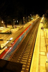 Ein Geisterzug am Bahnhof Aachen Schanz