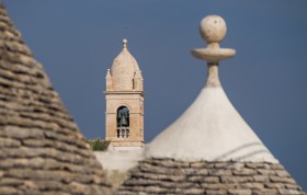 Kerktoren in Alberobello