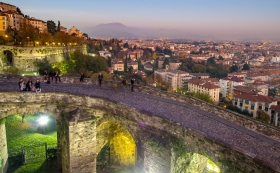 Nacht in Bergamo