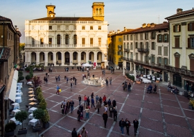 Piazza Vecchia in Bergamo