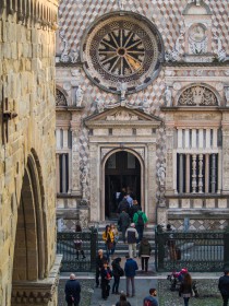 Ingang van de Basilica di Santa Maria Maggiore