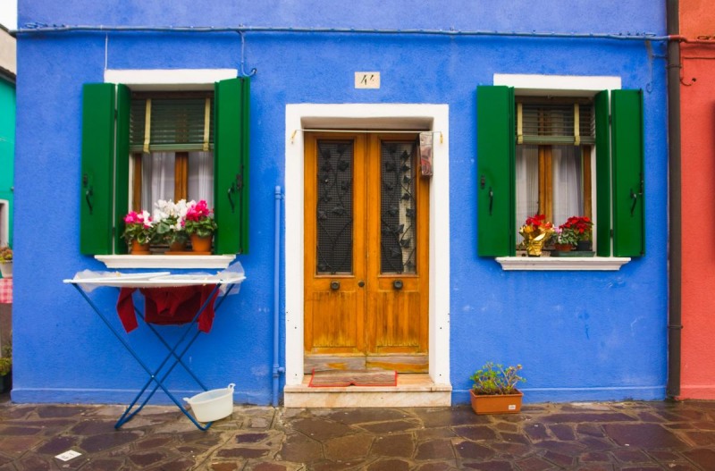 Burano Blue house - Venice