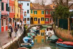 Burano Canal View - Venice