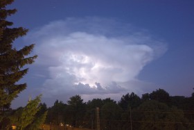 Thunder cell / Gewitterzelle Aachen