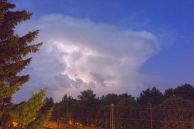 Thunder cell / Gewitterzelle Aachen