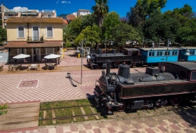 Train Station Building in Kalamata