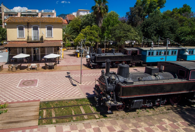 Train Station Building in Kalamata