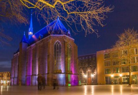 Marienburgplein met Marienburgkapel in Nijmegen / Nimwegen