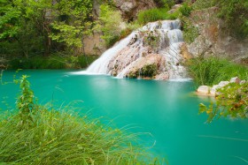 Waterval bij Polilimnio