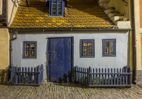 Huis in de Alchimistengasse Praag