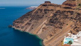 Santorini Pool met uitzicht