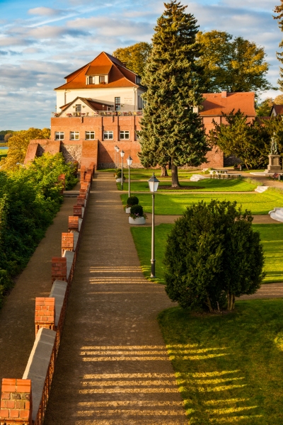Goldene Stunde am Schloss Tangermünde