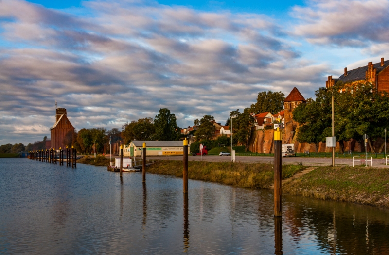 Der Hafen von Tangermünde
