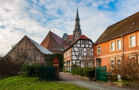 Sankt Stephan hoch über Tangermünde