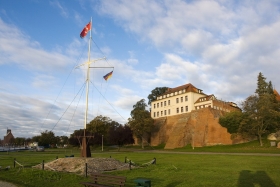 Burg oder Schloss Tangermünde auf der Festung