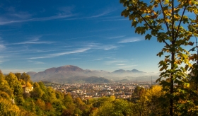 Bergamo - Citta Alta uitzicht