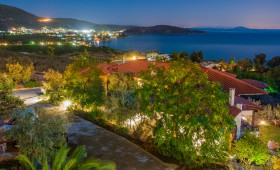 View from Yialasi Hotel to Epidauros